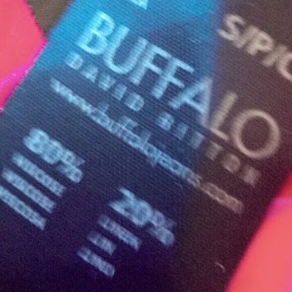 BUFFALO Orange Linen Blend Summer Dress Size Small - Picture 6 of 6